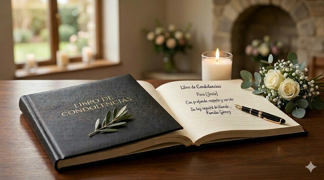 Libro de Condolencias